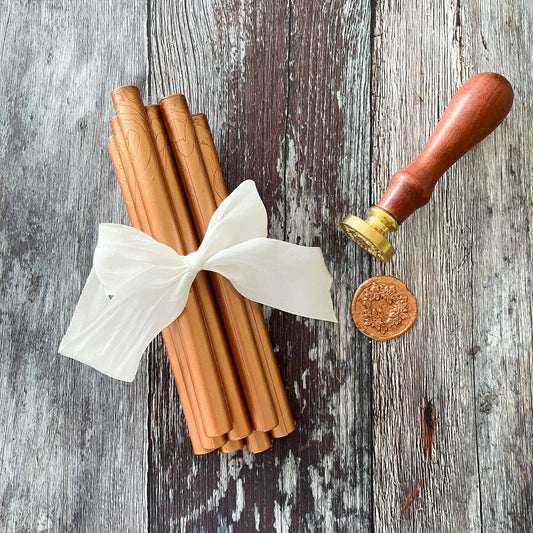 Copper Sealing Wax Sticks | 11mm Plastic Free Sealing Wax