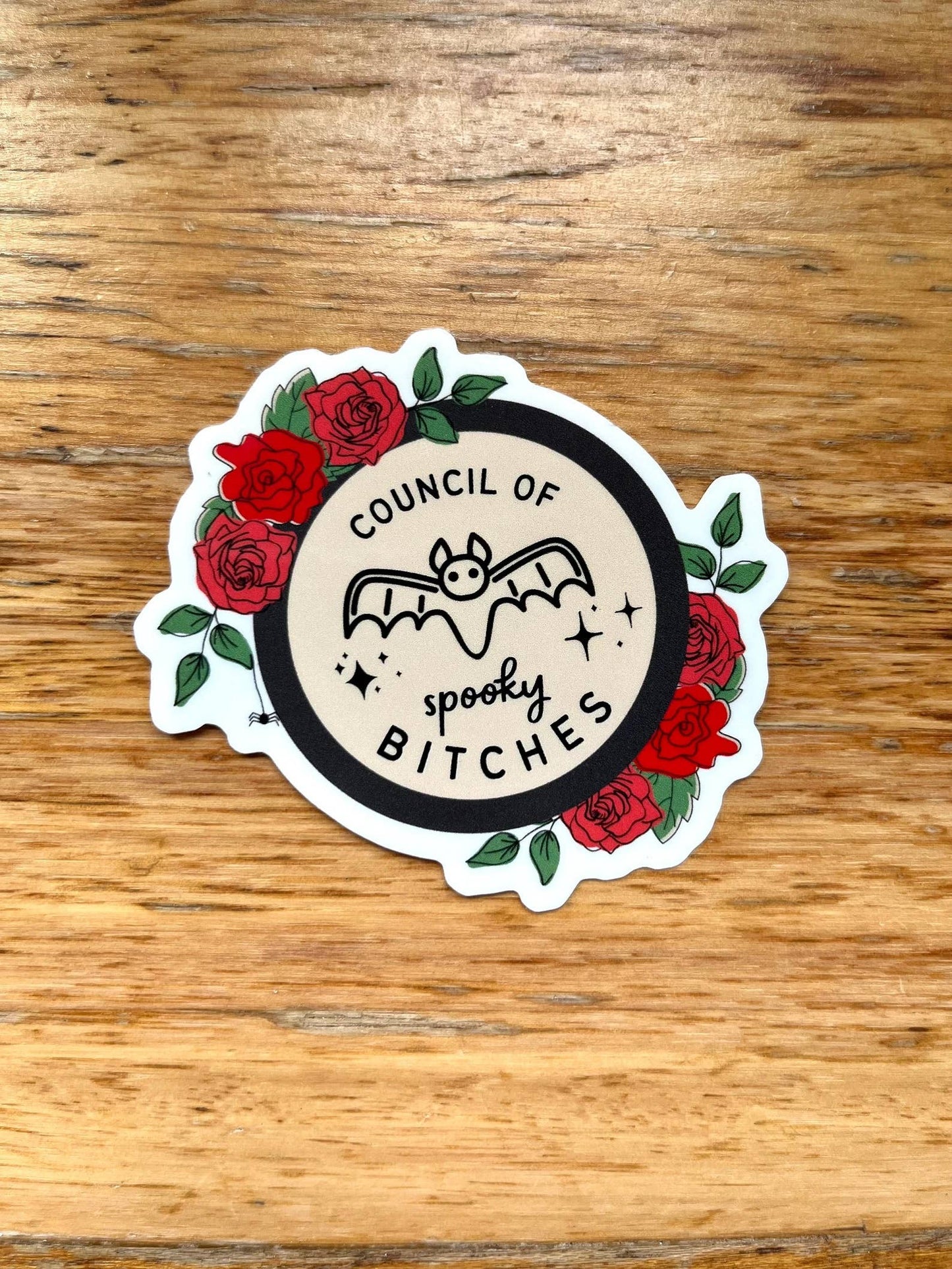 Council of Spooky Bitches Vinyl Sticker | Funny Halloween
