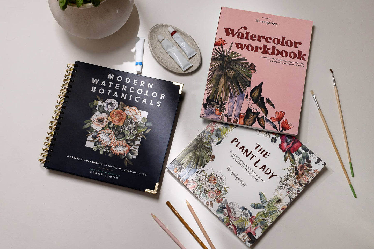 Watercolor Workbook (30-Minute Beginner Projects)