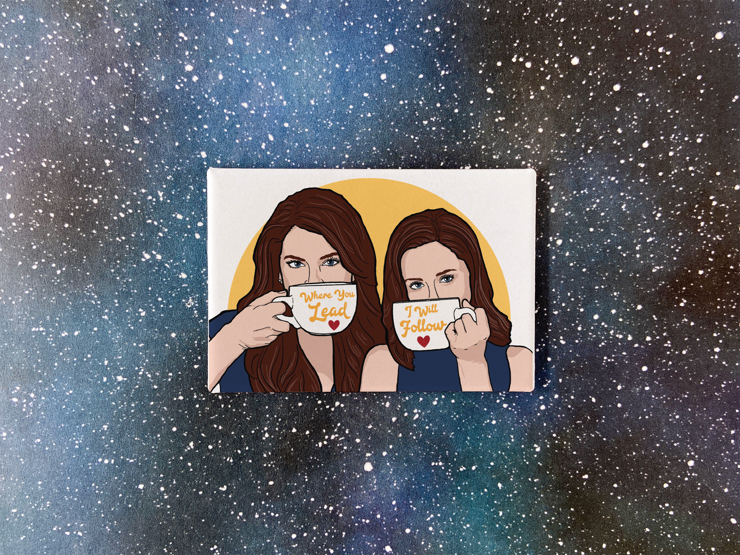 Souvenir Magnet - Gilmore Girls - Lorelei and Rory