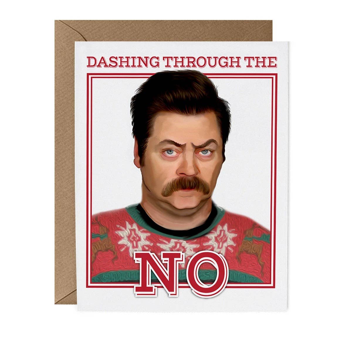 Ron No Dashing Card