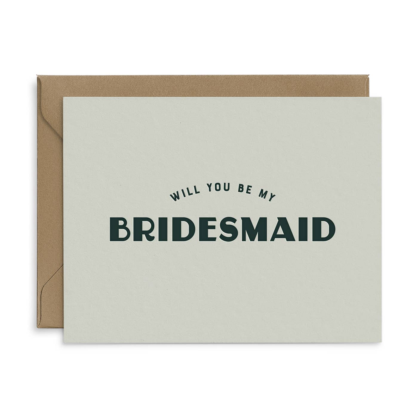 Will You Be My Bridesmaid Greeting Card - Box of 6