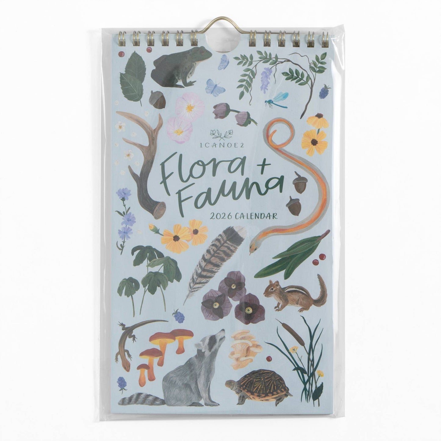 2026 Flora & Fauna Petite Wall Calendar