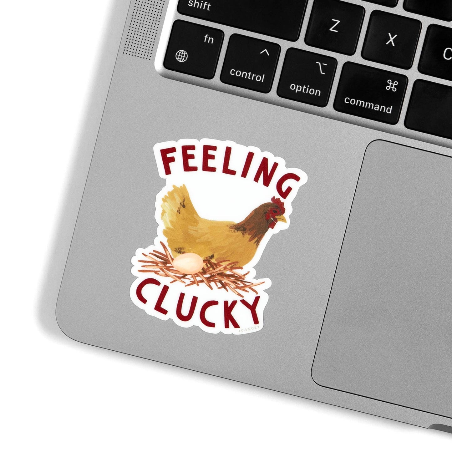 Feeling Clucky Hen Decal Sticker