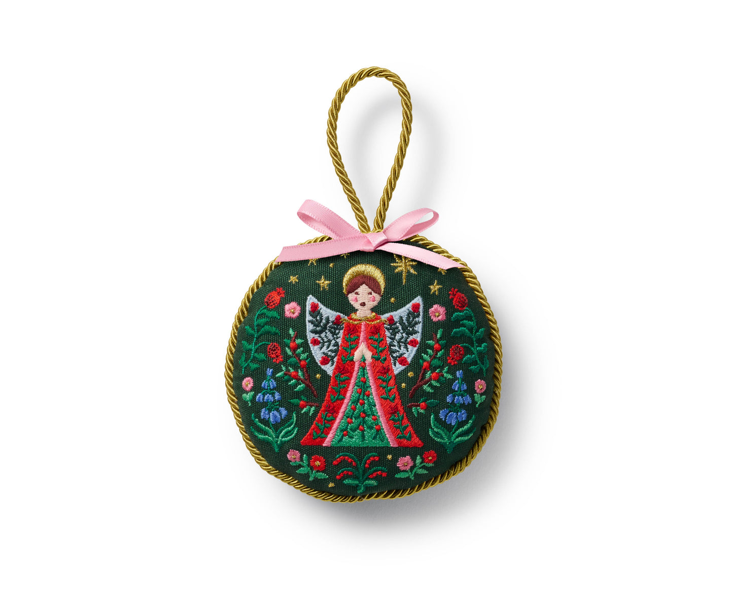 Angel Embroidered Ornament