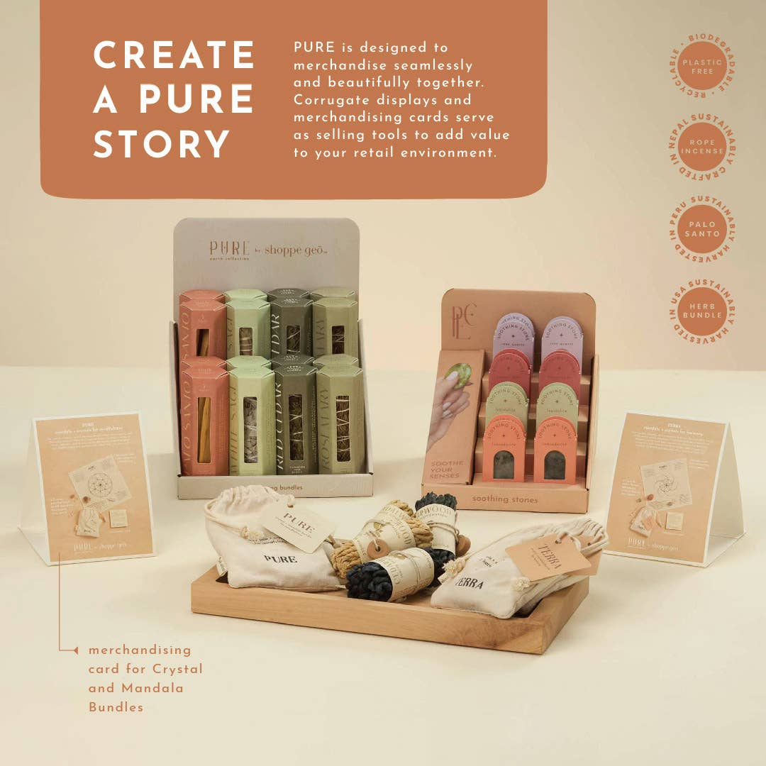 Cleansing Bundle Assortment - Herbs and Wood for Smudging