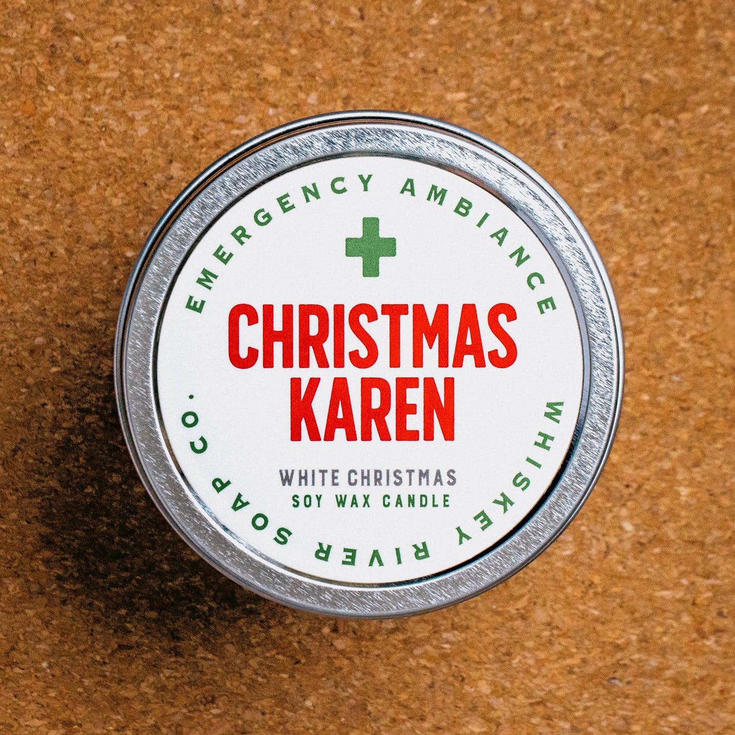 Christmas Karen Travel Tin | Funny Holiday Candle