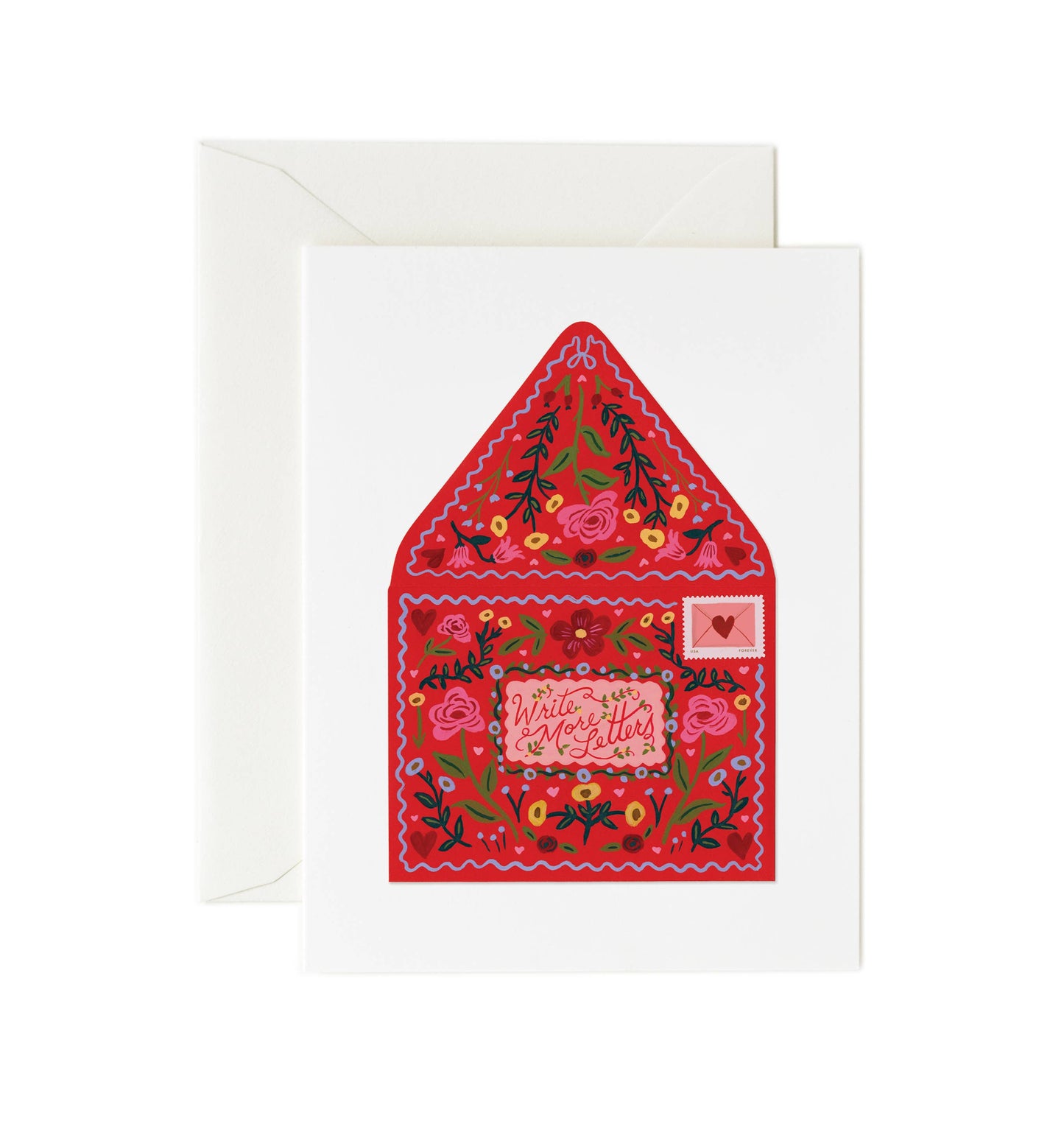 Write More Letters Card