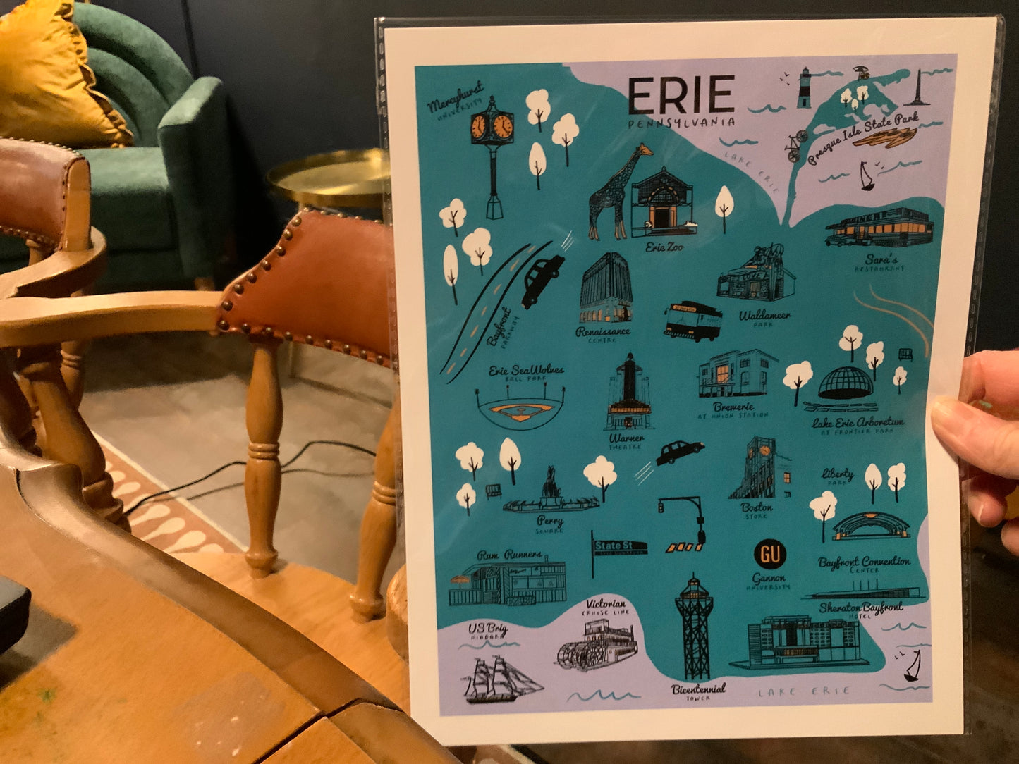 Places around town Print