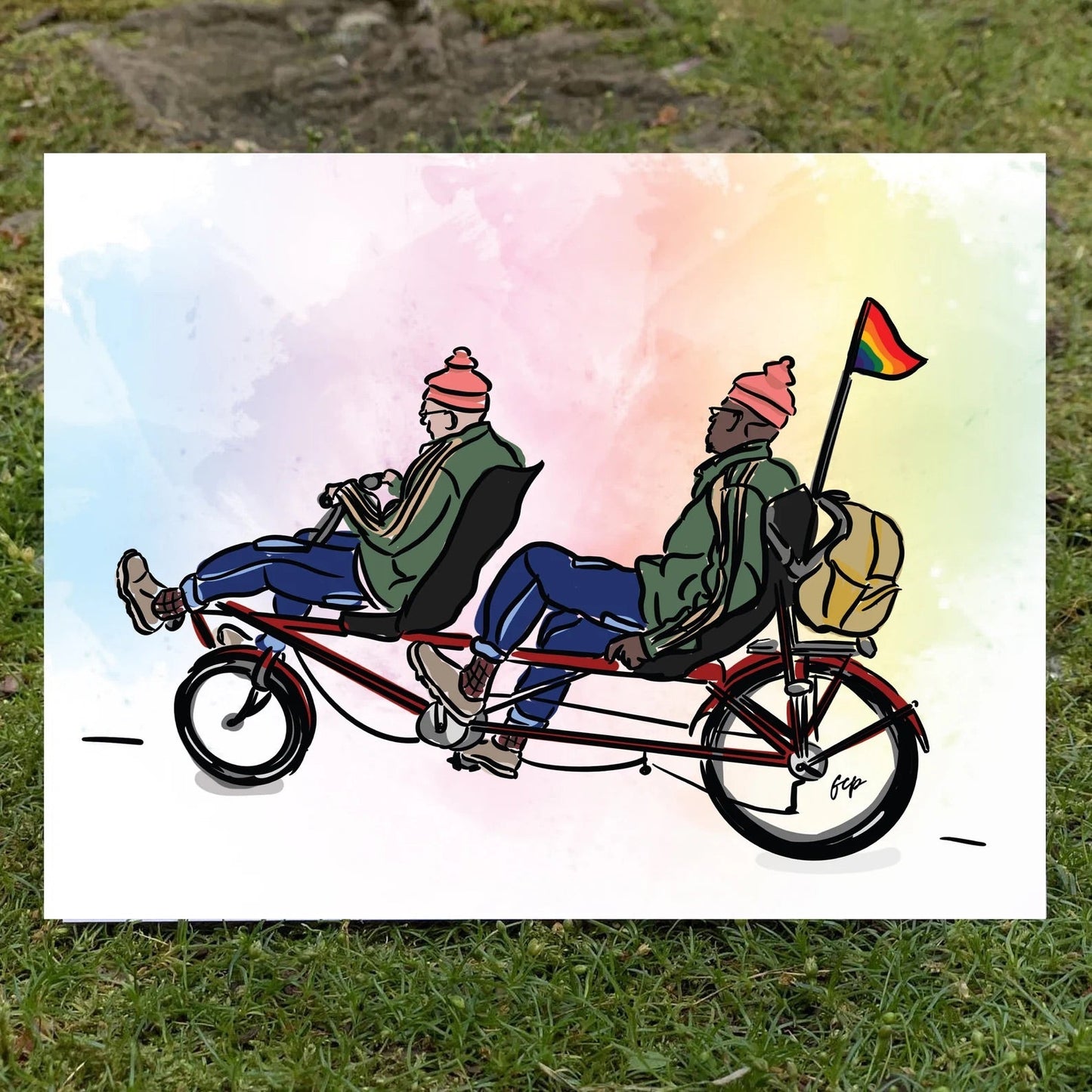 Tandem Greeting Card