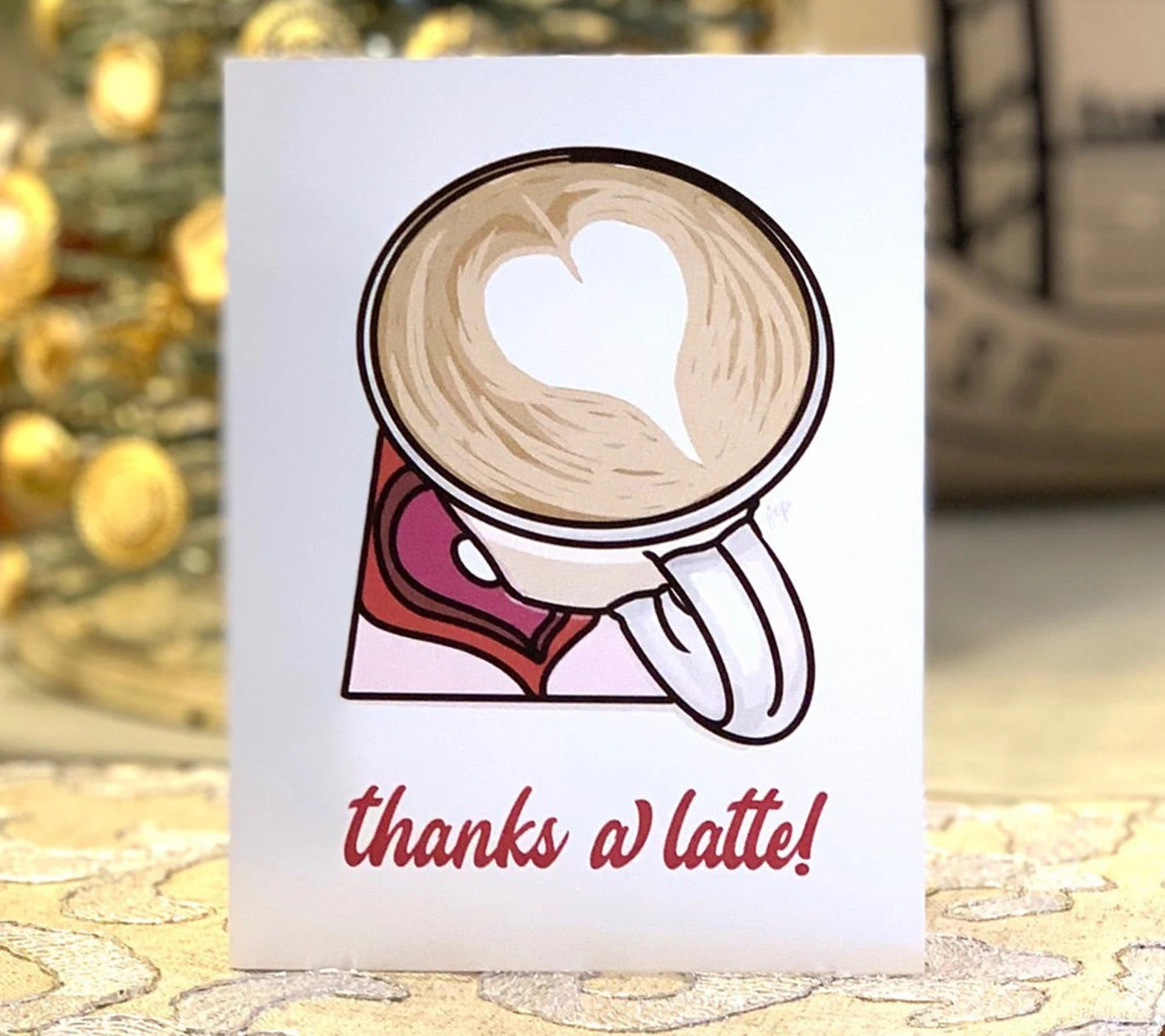 A greeting card to say thanks in a special way