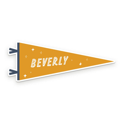 Erie, PA Pennant Flag Sticker