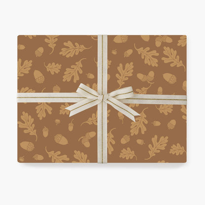 OAK TREE | Double Sided Wrapping Paper