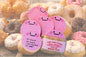 PINK FROSTED DONUT memo pad AHHH