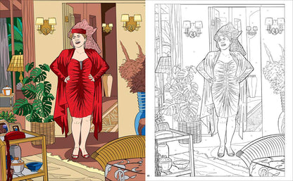 Golden Girls Color-by-Number by Editors of Thunder Bay Press