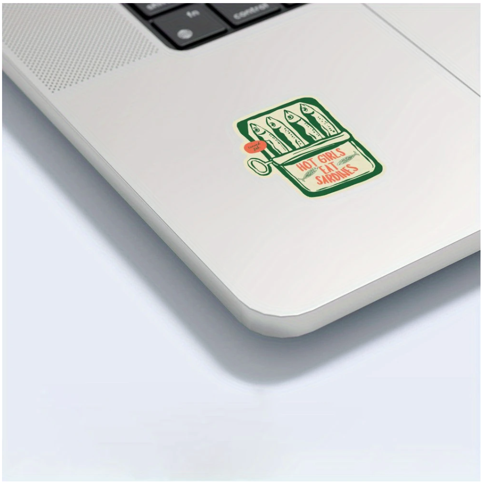 Hot Girls Eat Sardines Sticker