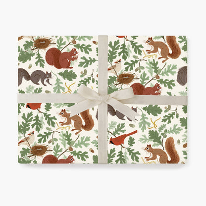 OAK TREE | Double Sided Wrapping Paper