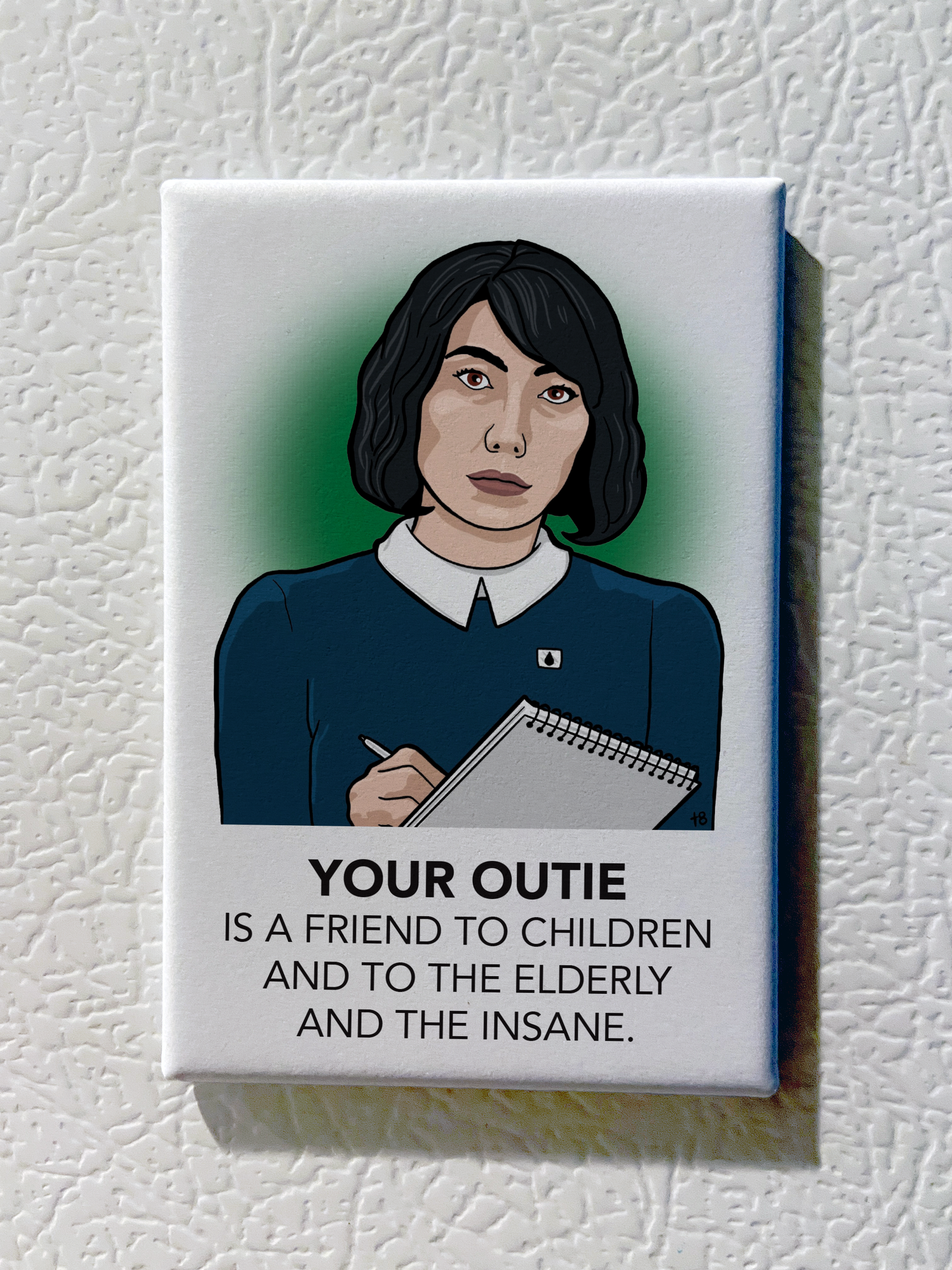 Souvenir Magnet - Severance - Miss Casey