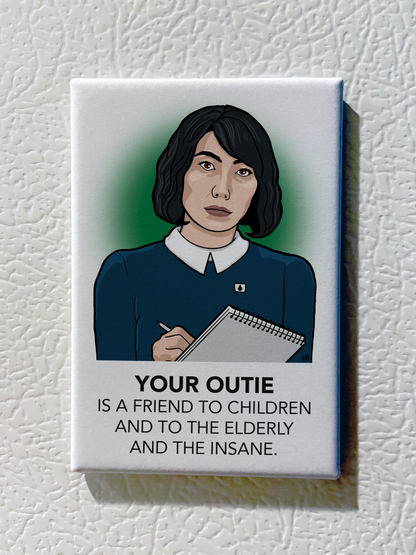 Souvenir Magnet - Severance - Miss Casey