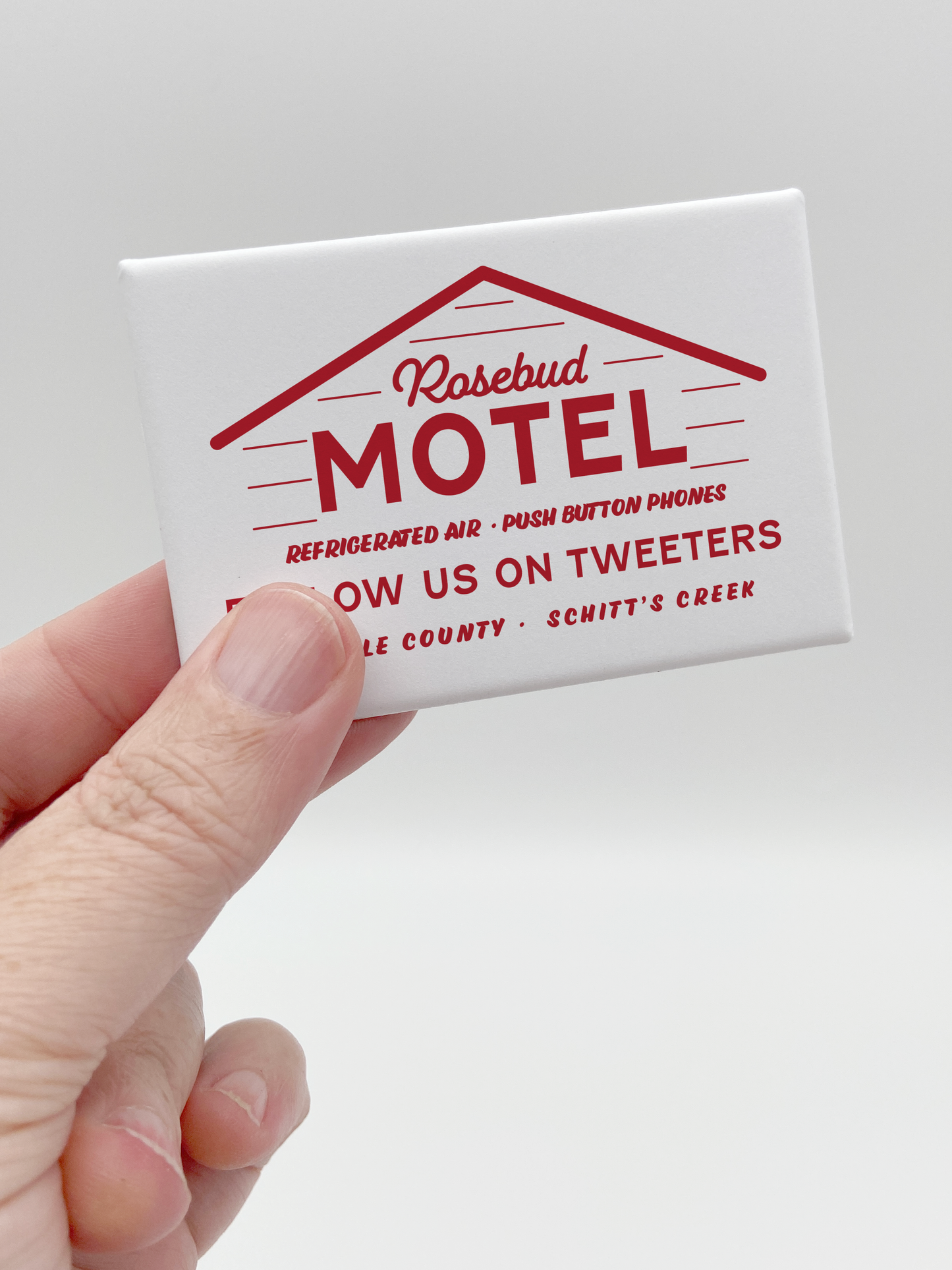 Rosebud Motel Souvenir Magnet -Schitt's Creek