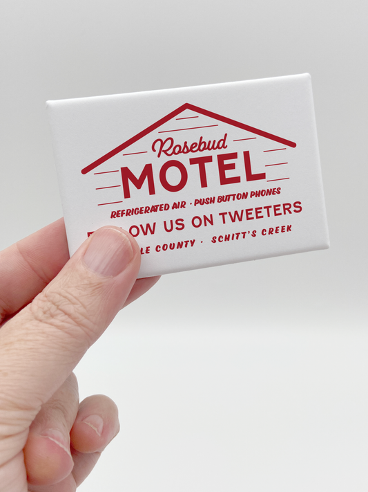 Rosebud Motel Souvenir Magnet -Schitt's Creek