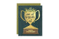 Anniversary Trophy Greeting Card