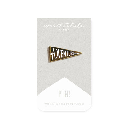 Adventure Enamel Pin