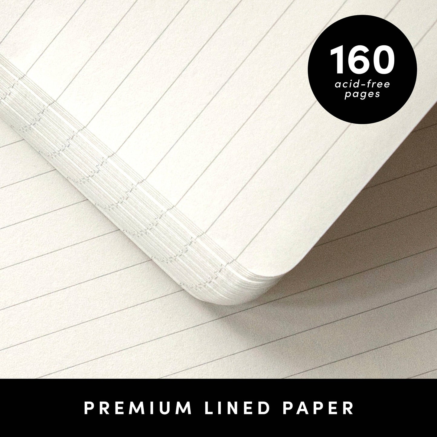 Pocket Size Casebound Lined Journal Notebook