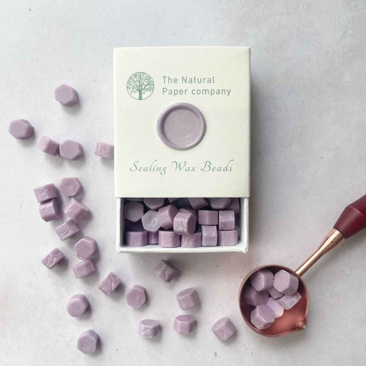 Soft Lilac Sealing Wax Beads | Plastic Free Wax Seal Beads