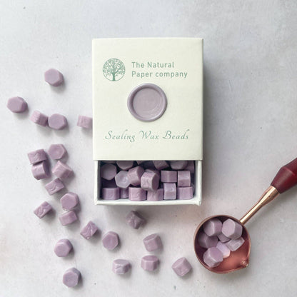 Soft Lilac Sealing Wax Beads | Plastic Free Wax Seal Beads