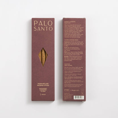 Palo Santo Incense Sticks - Plastic Free Packaging!