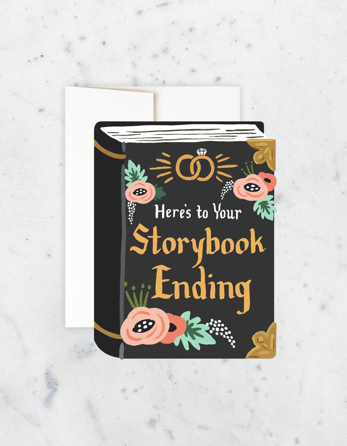 Storybook Ending Greeting Card with Die Cut