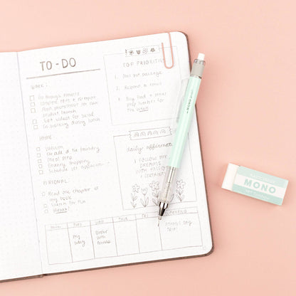MONO Graph Mechanical Pencil + Eraser Set