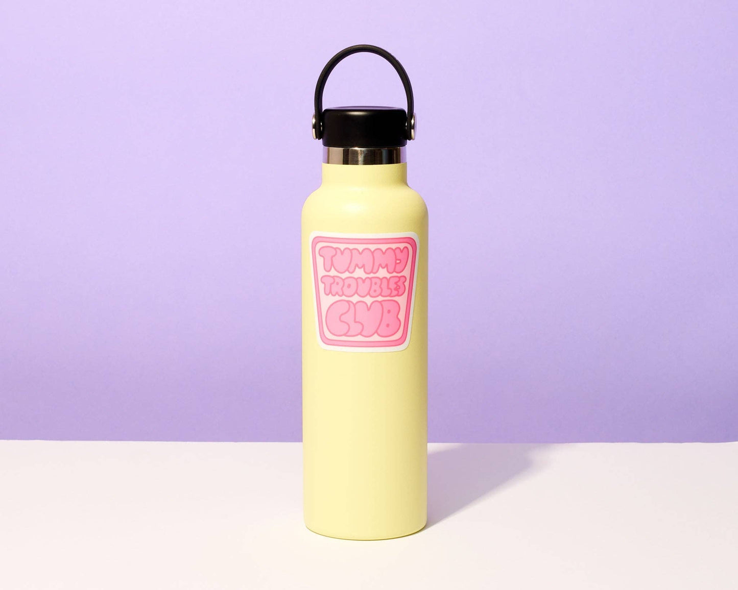 Tummy Troubles Club Vinyl Sticker - Made in USA - Stocking stuffer, Holiday, Gift Guide