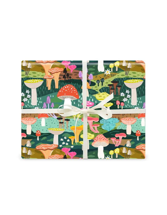 Mushroom Heaven Gift Wrap - Roll of 3