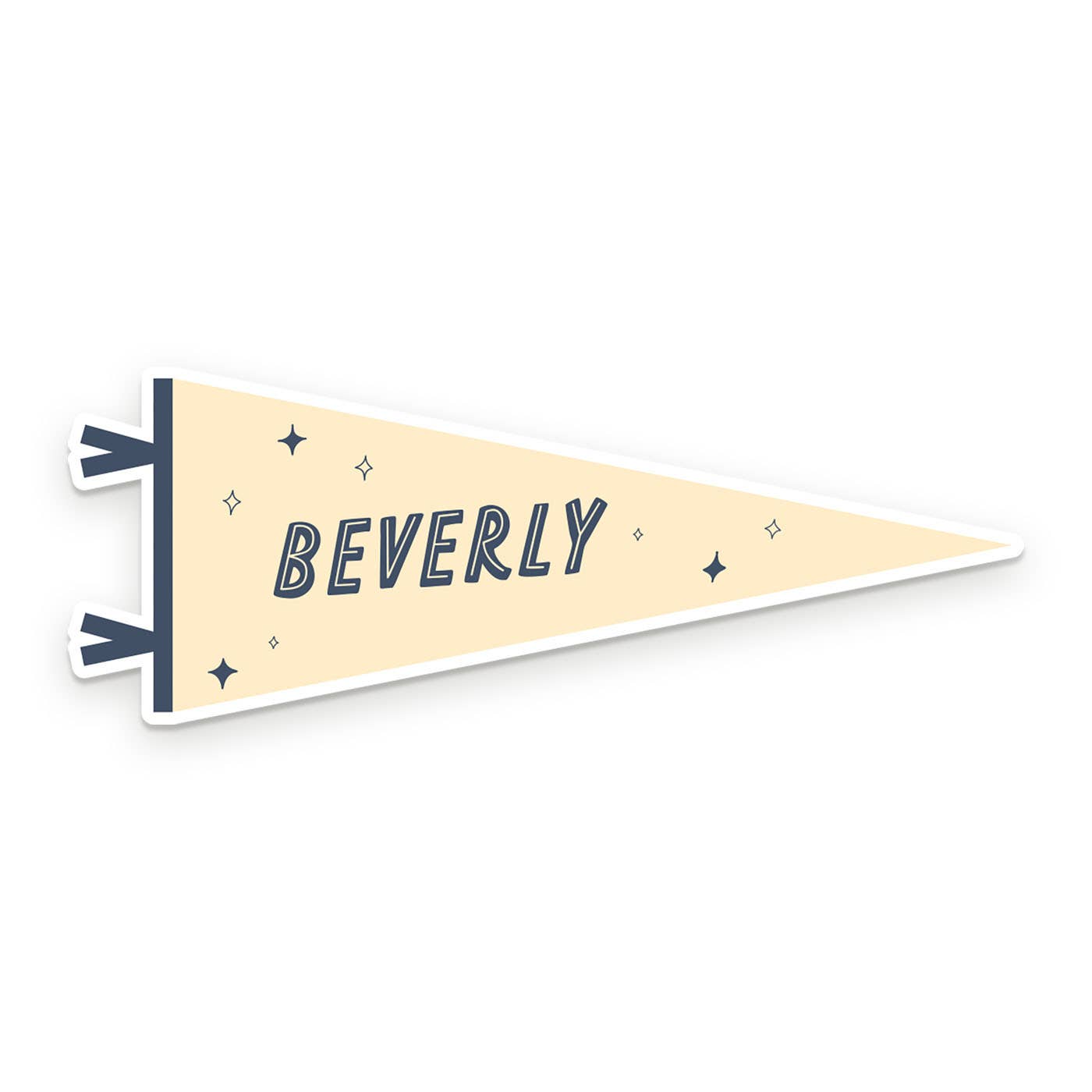 Erie, PA Pennant Flag Sticker