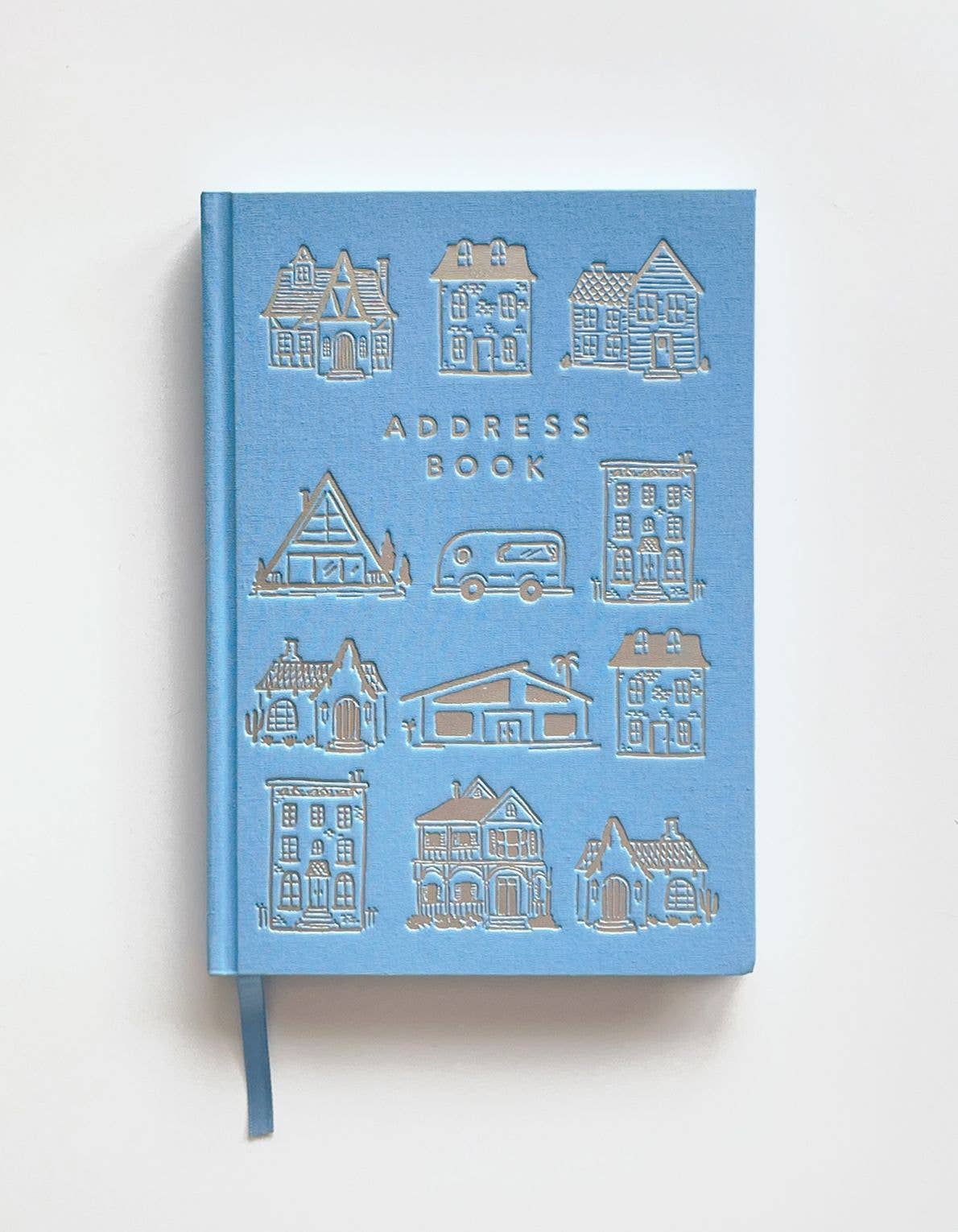 Houses (Blue) Address Book