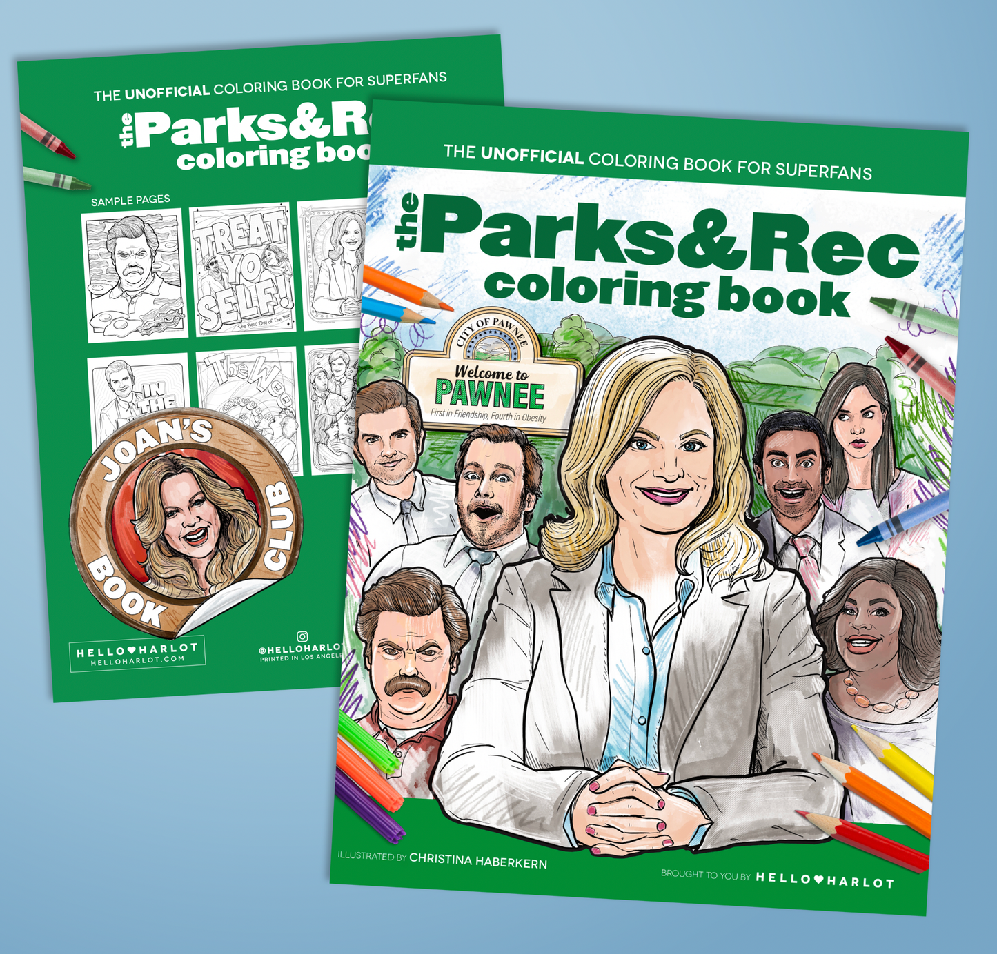 Parks and Rec Coloring Book