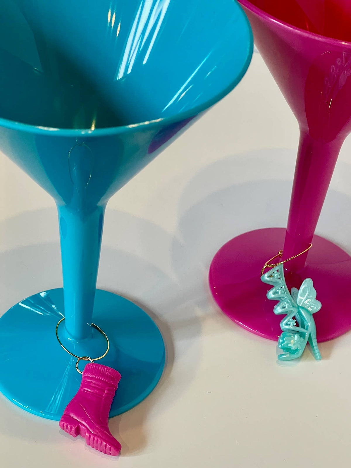 Vintage Barbie Doll Shoe Drink Markers/Wine Glass Charms