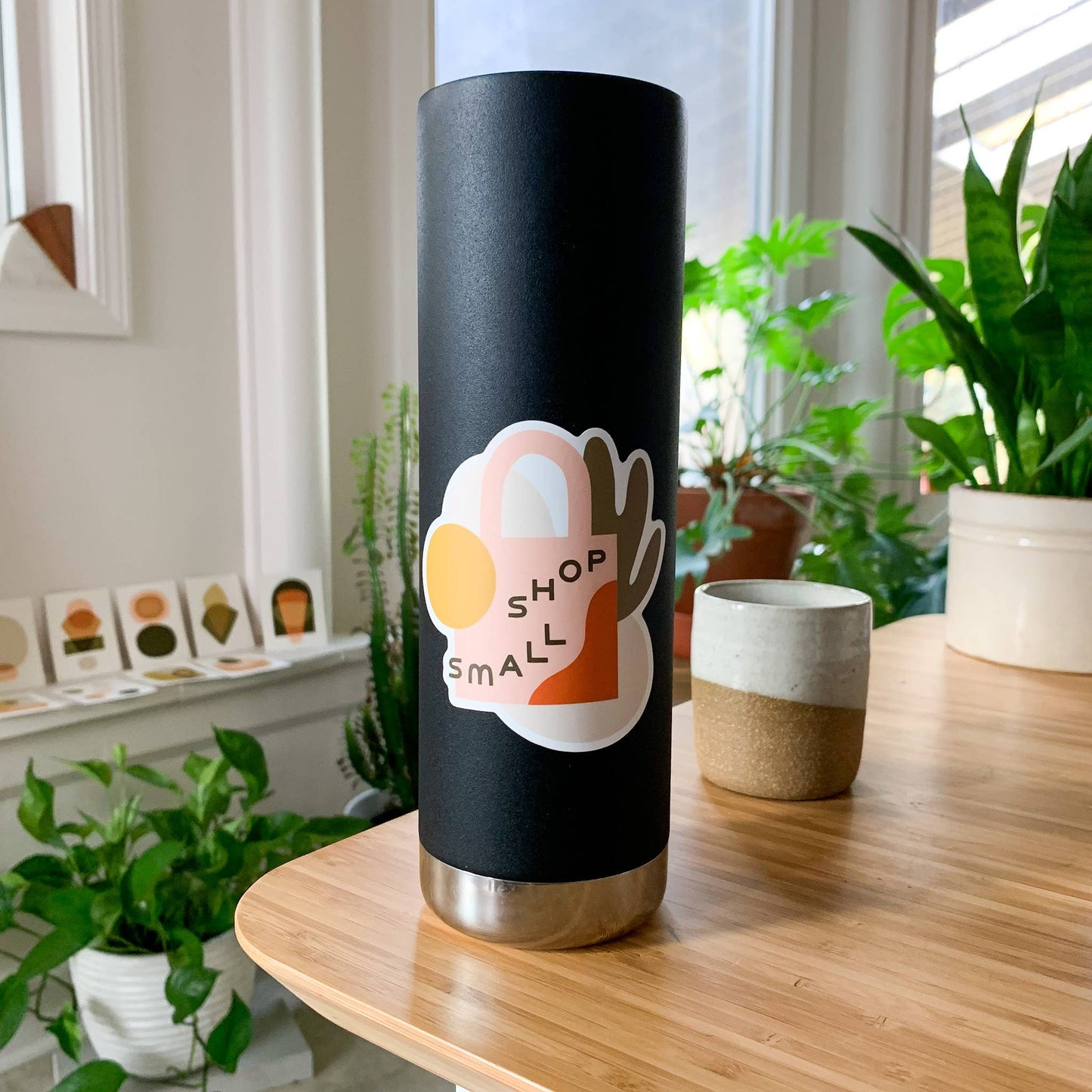 Shop Small Die Cut Sticker