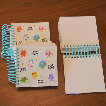 Keep going chunky spiral notebook!! :D