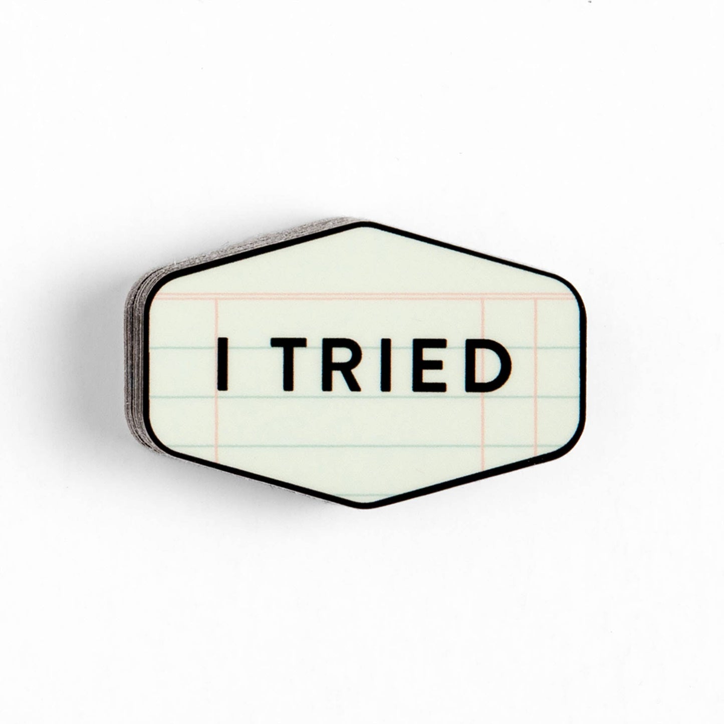 I Tried Decal Sticker
