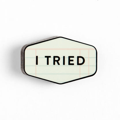 I Tried Decal Sticker