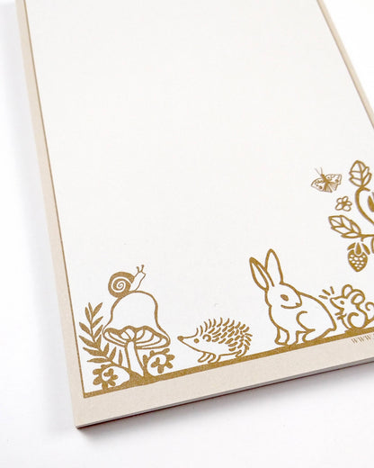 Forest Friends Notepad
