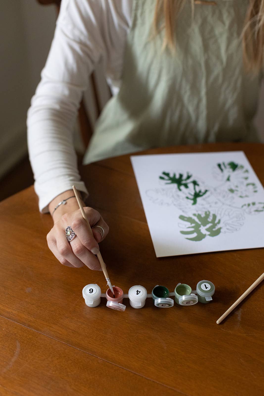 Field of Daisies Paint-By-Numbers kit