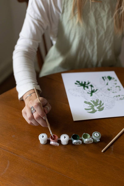 Field of Daisies Paint-By-Numbers kit