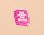 The Spicier The Better Vinyl Sticker - Romance Book, Smut - Made in USA - Stocking stuffer, Holiday, Gift Guide