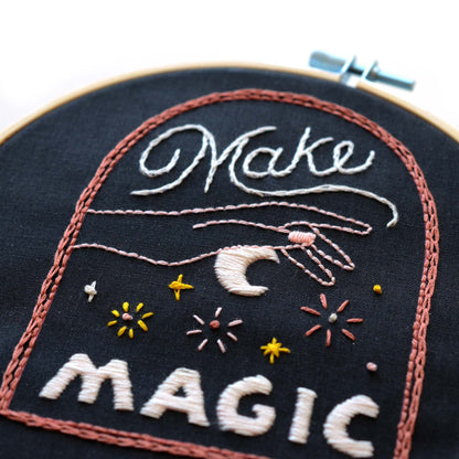 DIY Kit: Make Magic Embroidery Patch Kit