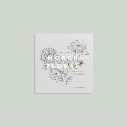 How to Draw Modern Florals (stocking stuffers)
