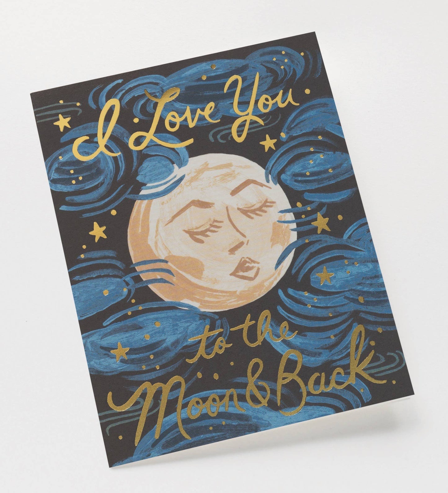 To the Moon and Back Valentine's Day Card